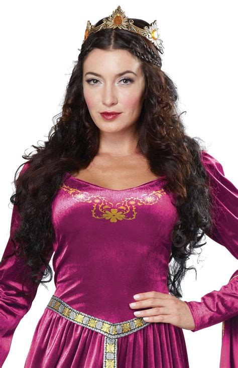 Lady Guinevere Long Renaissance Costume Womens Medieval Costume