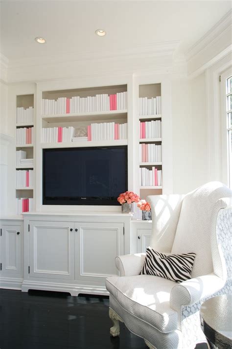 Be ready for exiting movie nights with friends and family. Custom Made Hampton Bookcase | Bookcase wall unit, Built ...