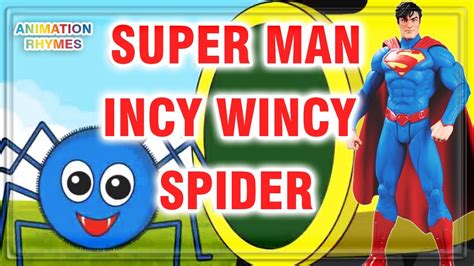 Incy Wincy Spider Nursery Rhyme With Lyrics Cartoon Animation Rhymes