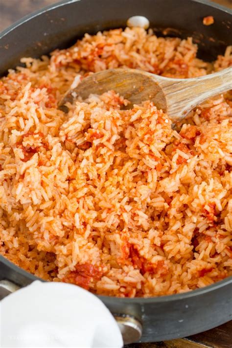Recipe | courtesy of melissa gaman for food network kitchen. Authentic Mexican Rice Recipe | YellowBlissRoad.com ...