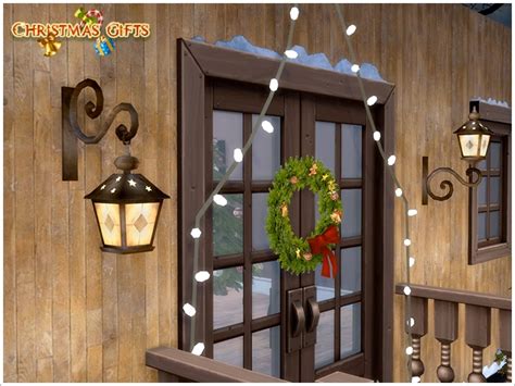 Sims 4 Ccs The Best Christmas Light Set By Severinka