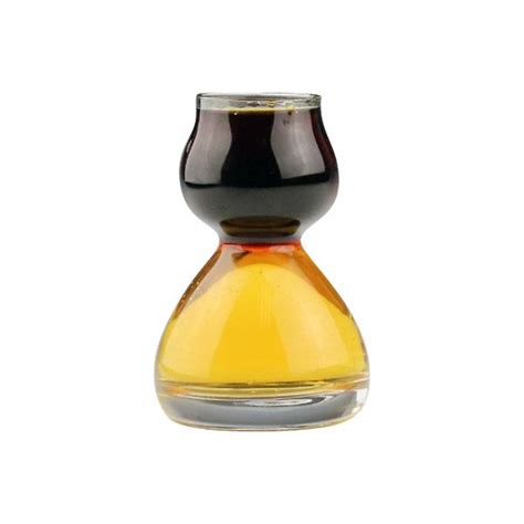 Quaffer Glass Double Bubble Layered Shot Glass Layered Shots Shot