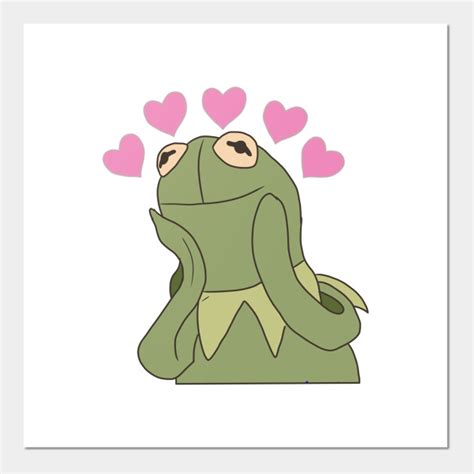 Kermit In Love Kermit The Frog Posters And Art Prints