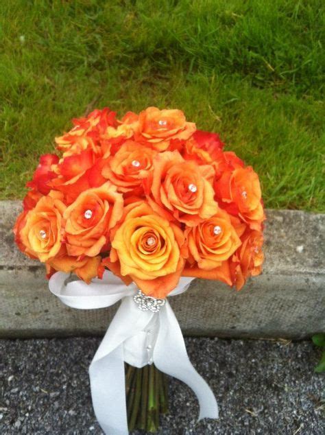 60 Best Ideas For Wedding Bouquets Orange Roses Peaches Wedding