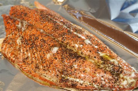 The key is to cook the salmon most of the way through with the skin side down in order to insulate the delicate flesh from the direct. baked salmon fillets