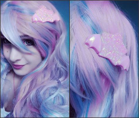 fairy kei pastel goth kawaii iridescent star bat wings hair etsy canada pastel goth kawaii