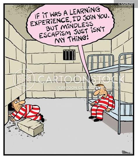 Prison Escape Cartoon Prison Escape Icon In Cartoon