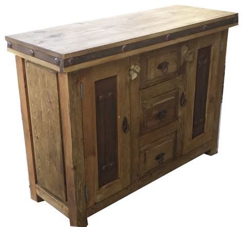 Shop metal console table at horchow, and browse our fantastic selection of luxury home more details handcrafted console table with open metal base. Small Rustic Bathroom Vanity With Metal Door Panels ...