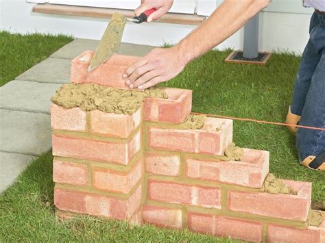 How To Build A Brick Garden Wall Gartenmauer Selber Bauen