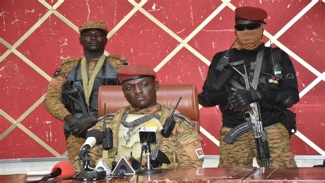 Burkina Fasos Military Govt Says Foiled Coup Attempt Plotters Arrested