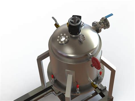 Chemical Reactor Design And Rendering By Solidworks Ara Co Solidworks