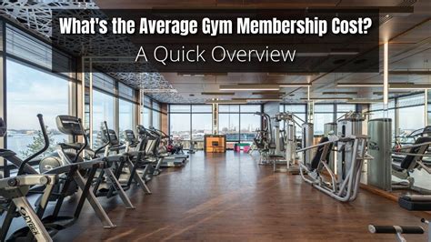 Whats The Average Gym Membership Cost Reliabills