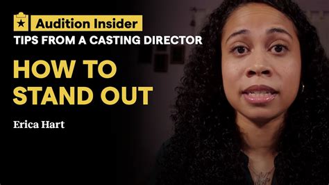 How To Stand Out In Acting Auditions Casting Director Tips Youtube