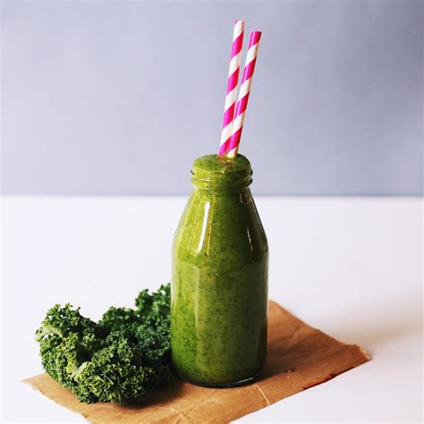 Clear Glass Bottle Filled With Broccoli Shake 1346347 Get Leaner Today