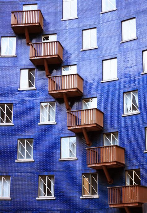 Blue building ~ Photos Hub