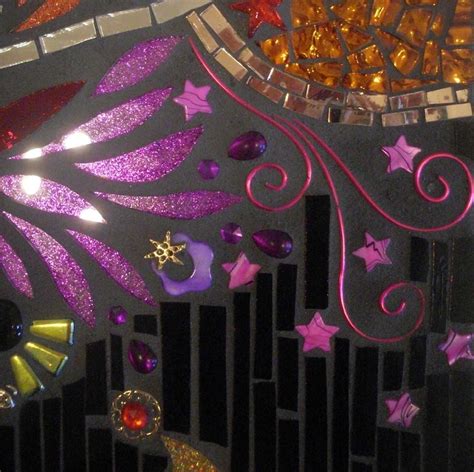 Custom Mosaic Stained Glass Wall Decor By Sol Sister Designs