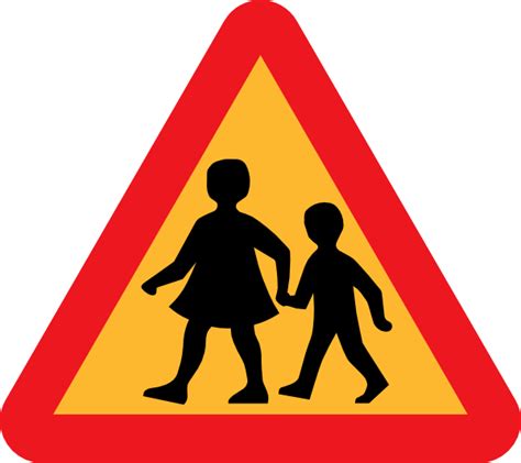 Vector safety first road sign. Road Safety Signs - ClipArt Best