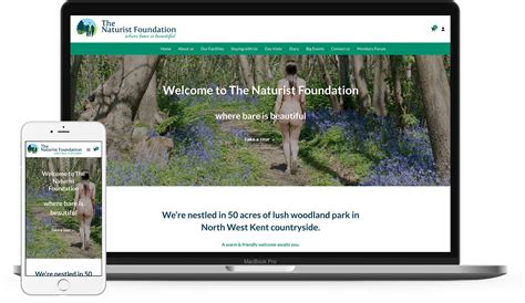 The Naturist Foundation Luno A Web Design Company In Dover Kent