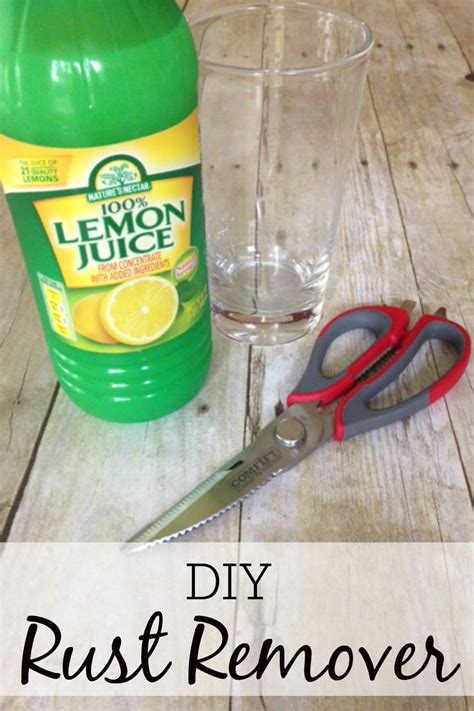 Diy Rust Remover Frugally Blonde