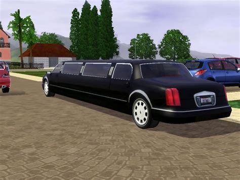 Lincoln Town Car Stretched Limousine In The Sims 3