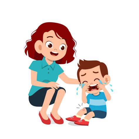 Sad Child Comfort Illustrations Royalty Free Vector Graphics And Clip