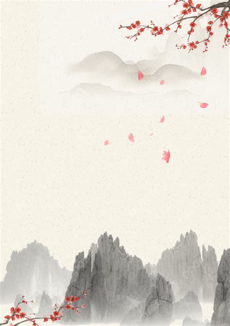 Chinese Style Chinese Painting Elegant Ink Background Wallpaper Image