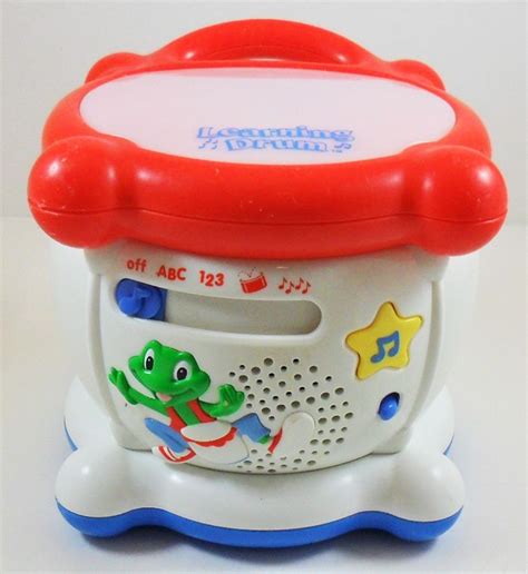 2001 Leap Frog Learning Drum Abc 123 Musical Educational Leap Frog