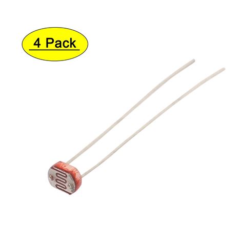 Pcs Photoresistor Ldr Cds Mm Light Dependent Resistor Sensor