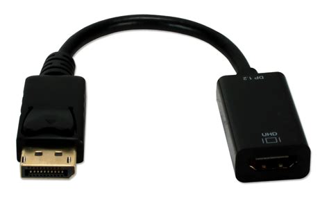 DPHD AMF DisplayPort Male To HDMI Female 4K 60Hz Eyefinity Active Adaptor