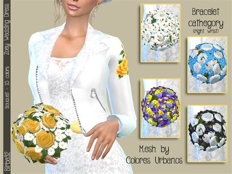 The Sims Resource Wedding Bouquet Mesh Needed