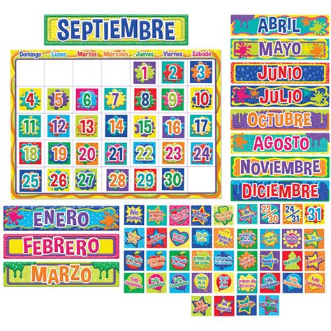 Calender In Spanish Customize And Print