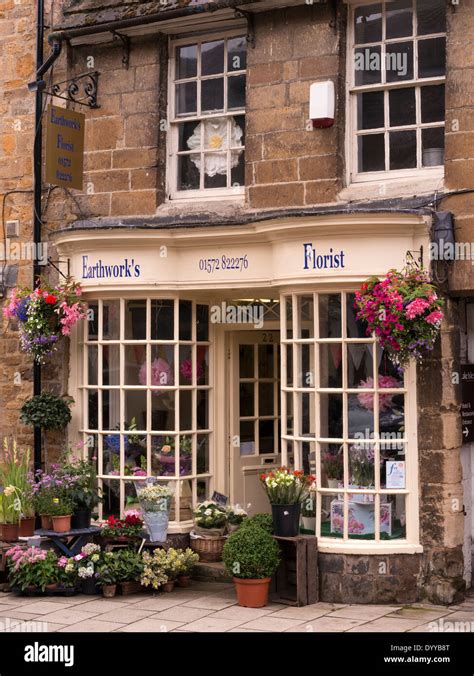 Old Traditional Florist Flower Shop High Street East Uppingham