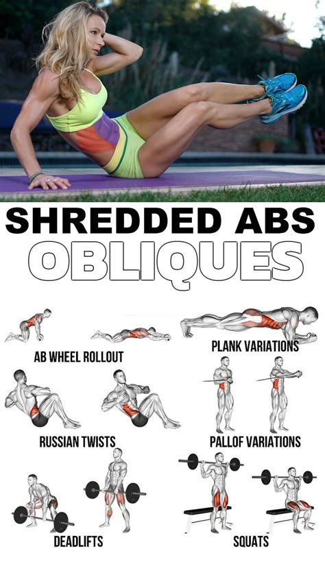 oblique workout with 10 exercises for a flat stomach lower body workout abs workout workout