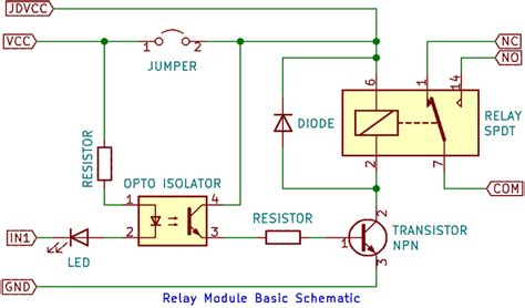 Relay Diode Circuit Diagram Wiring Diagram
