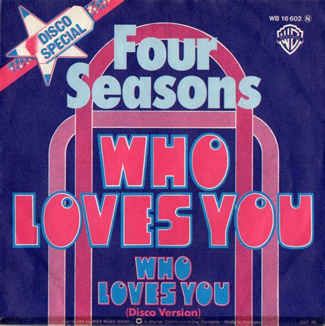 Four Seasons Who Loves You 1975 Vinyl Discogs