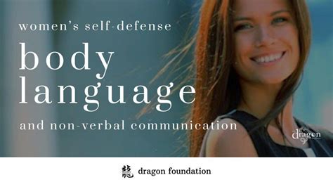 Body Language Womens Self Defense Resources The Dragon Institute
