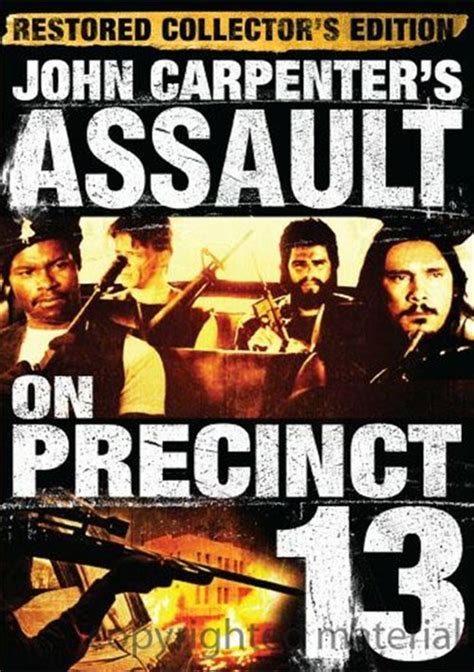 Assault On Precinct 13 Restored Collector S Edition DVD 1976 DVD