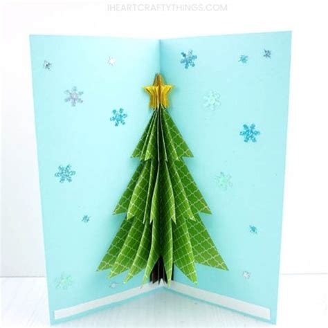 How To Make A 3d Christmas Card I Heart Crafty Things
