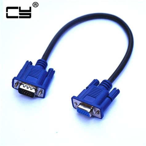 Standard Edition Vga Cable 15pin Male To Female Cable Hd15pin Vga D Sub
