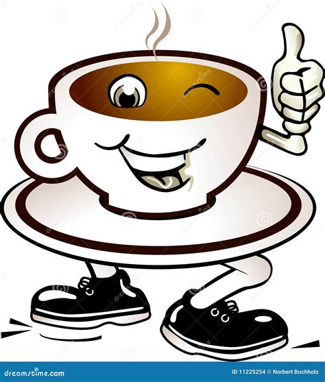 Happy Coffee Stock Vector Illustration Of Shop Espresso 11225254