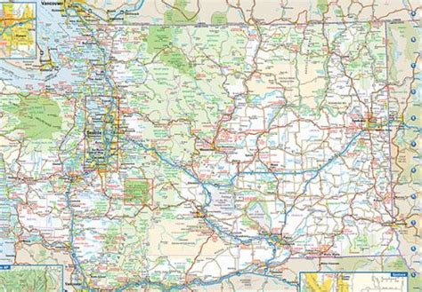 Washington State Road Map Printable Printable Map