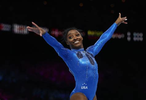 Simone Biles Becomes Most Decorated Gymnast Ever With Th Gold At