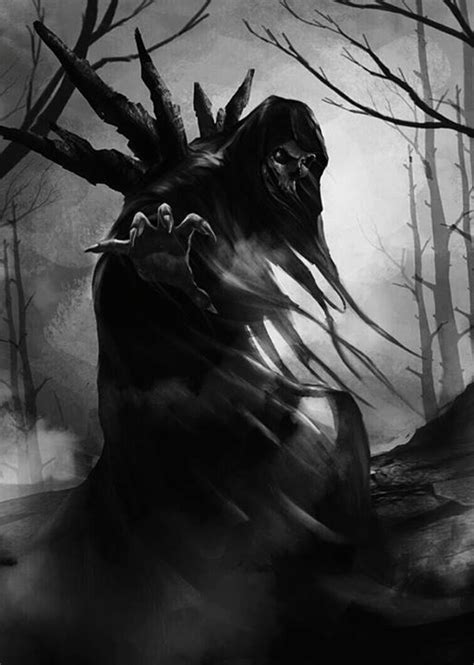 Skeleton Grim Reaper Art Scary Art Grim Reaper
