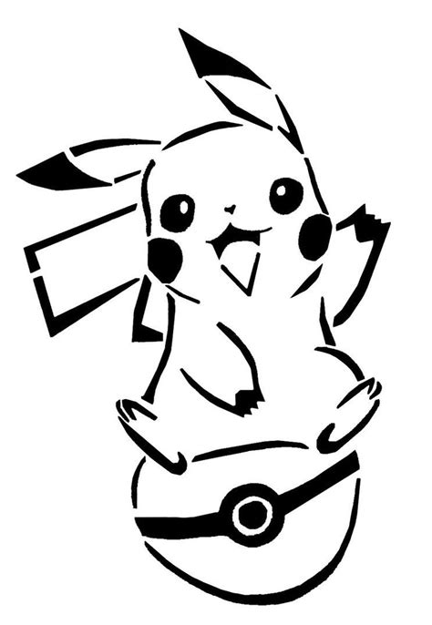 Pikachu Line Drawing At Explore Collection Of