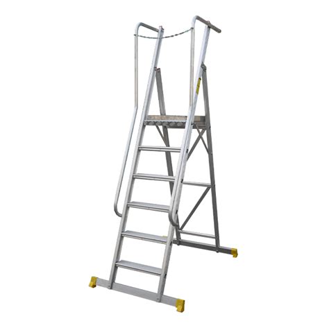Aluminium Work Platform Ladder — Al Jarsh