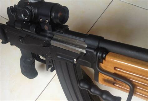 Aimpoint Micro T1 On Top Of A Galil Arm 556