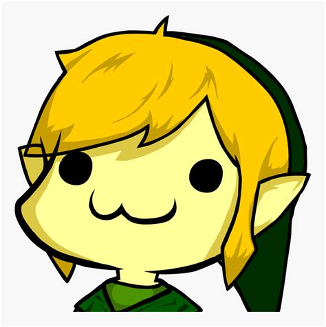 Link Legend Of Zelda Derp Png Download Toon Link Fan Art