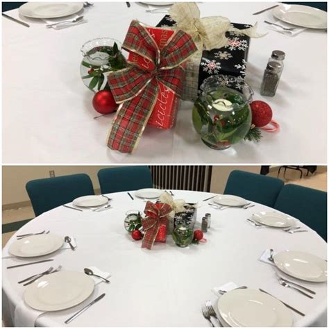 Christmas banquet | Table decorations, Decor, Christmas