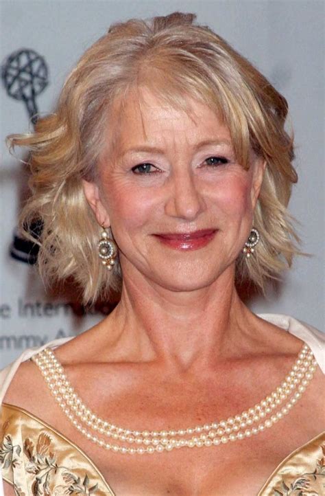 55 Helen Mirren Hairstyles For Women Over 50