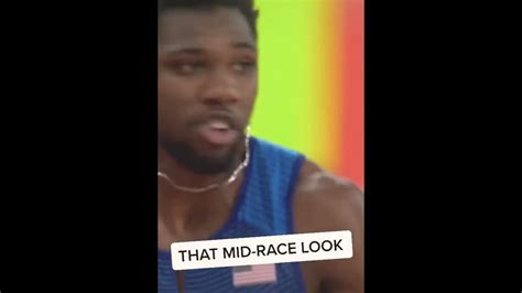 Noah Lyles Sprint 4100m Relay That Mid Race Look 👀 Youtube